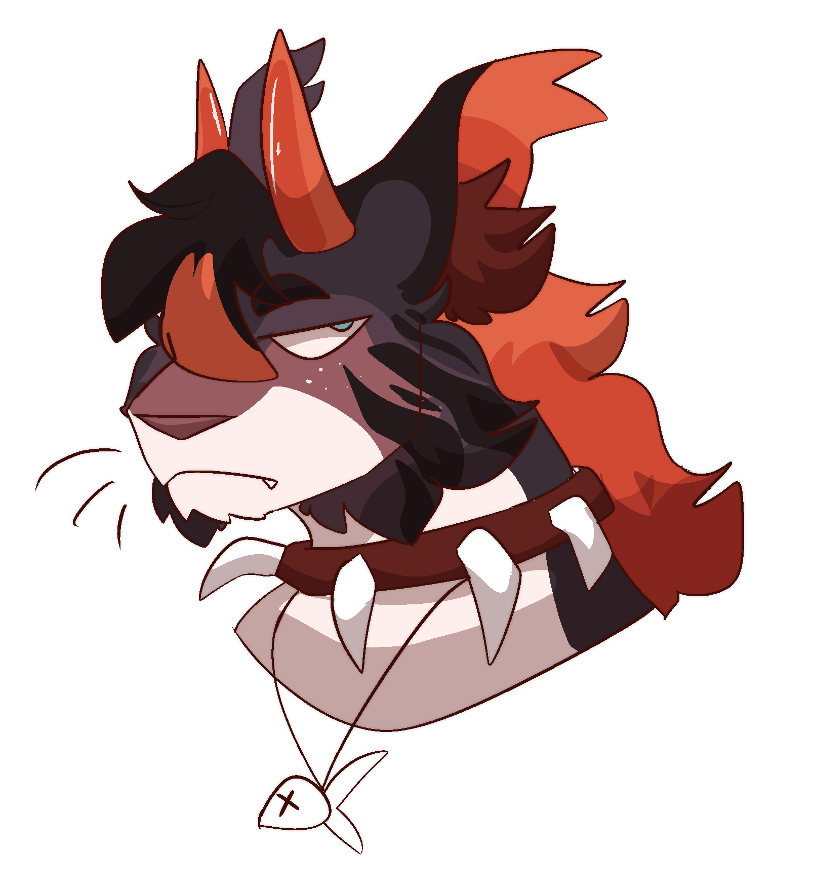 April 2022- Art for a character I owned at the time.