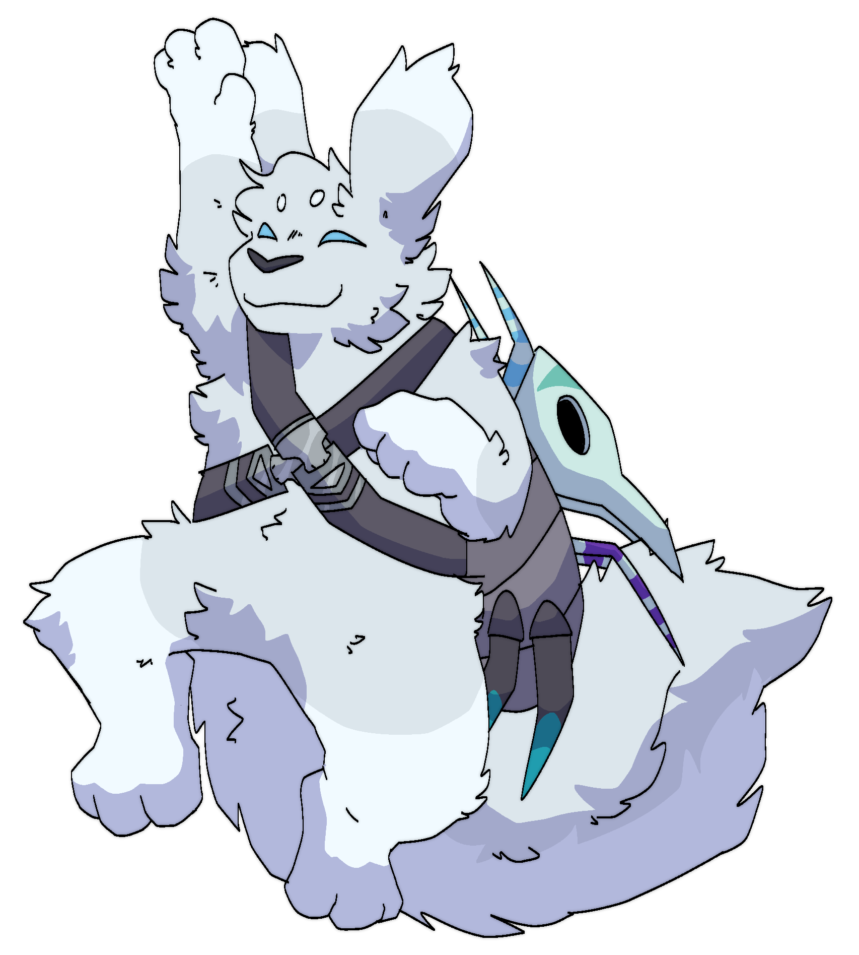 September 2023 - Commission for a friend. slunk